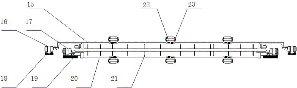 Novel mineral wool solidification device