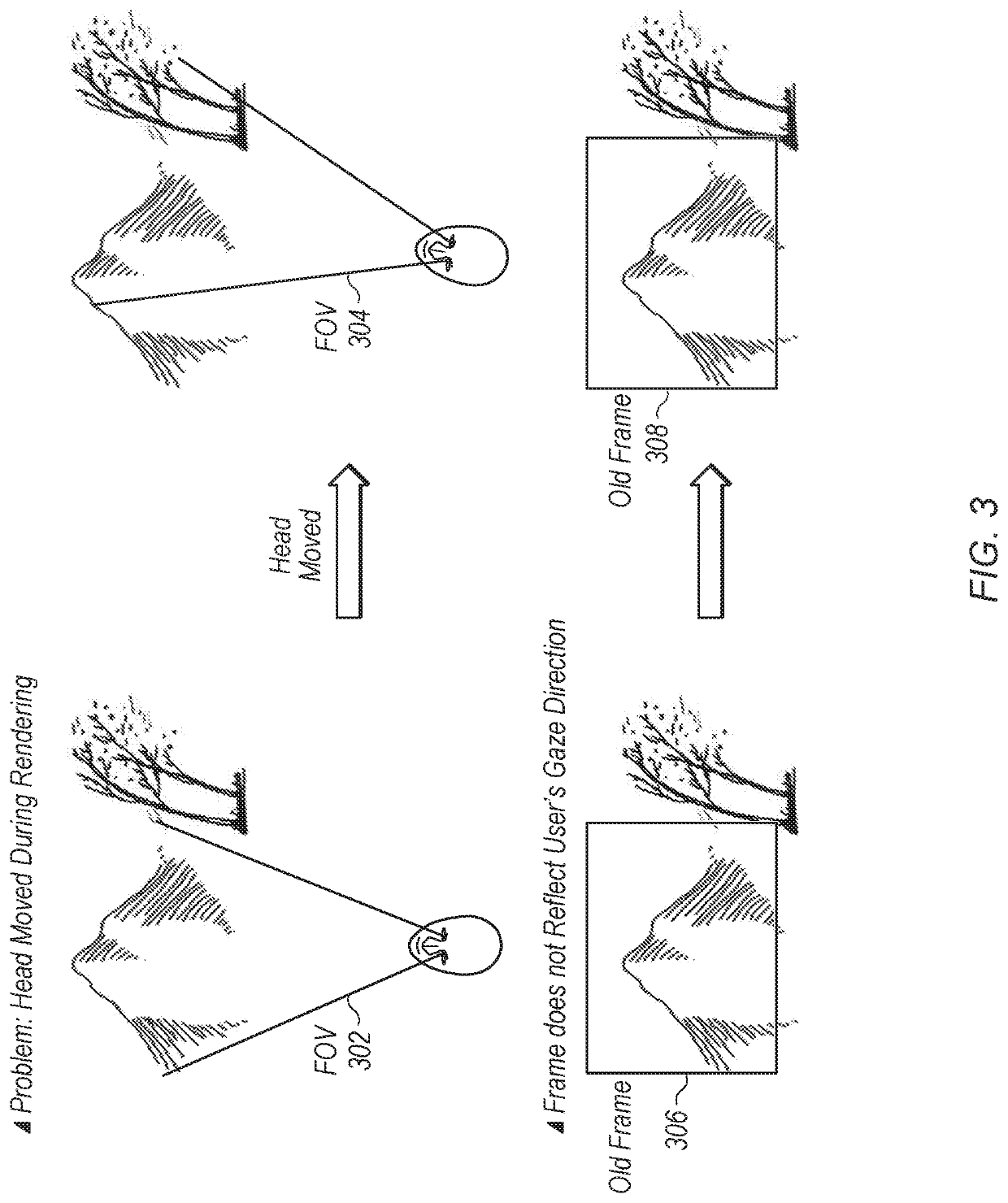 Hiding latency in wireless virtual and augmented reality systems