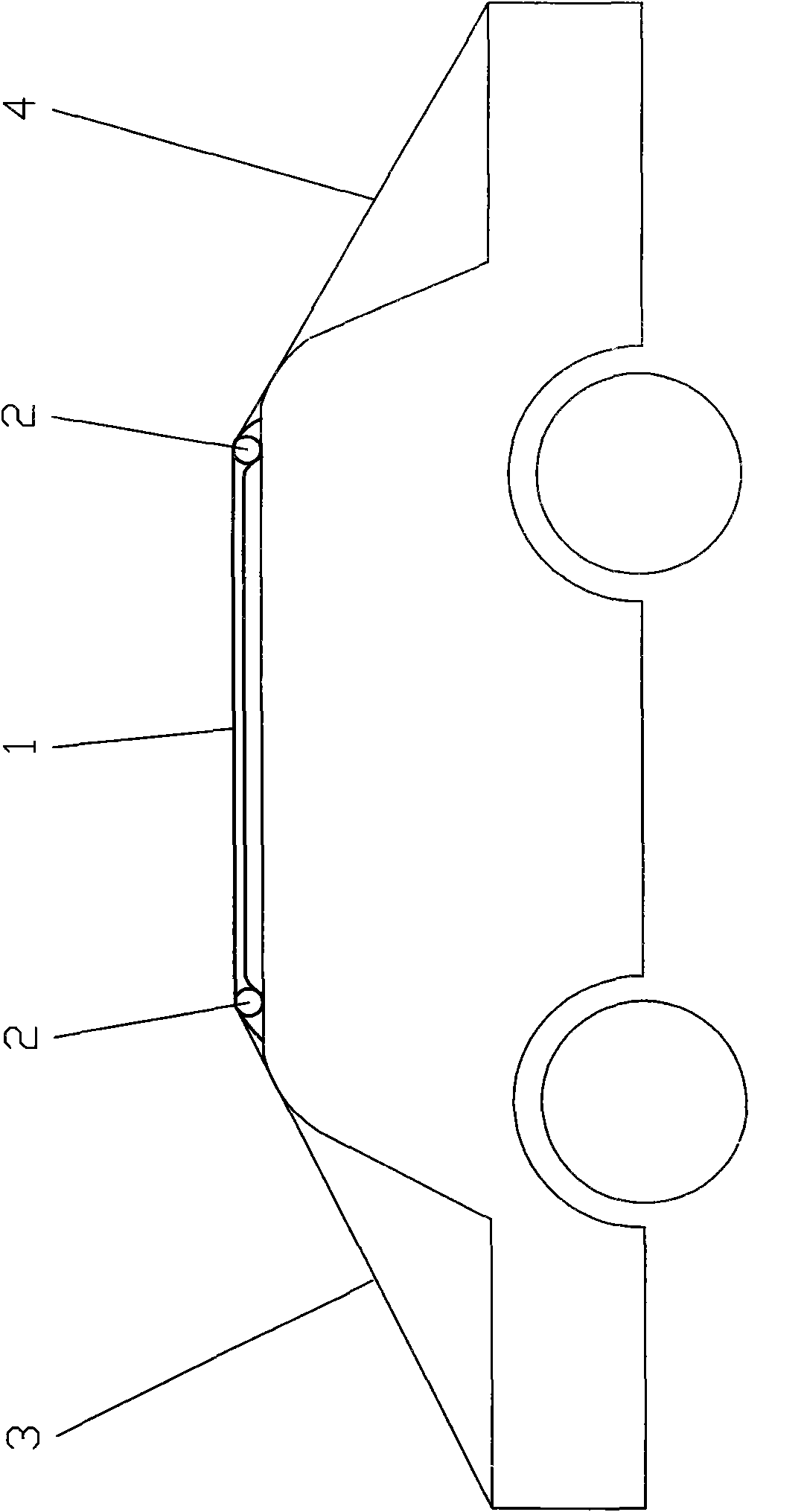 Automobile roof folding sun-proof device