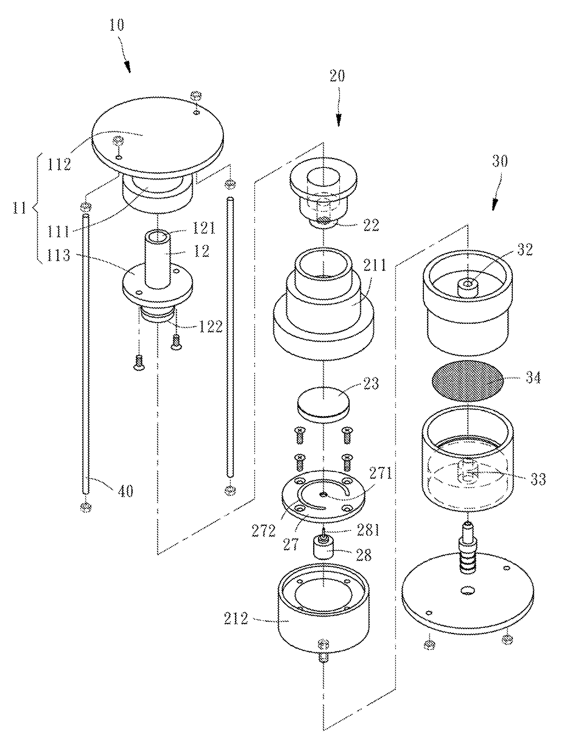 Portable nanoparticle sampler