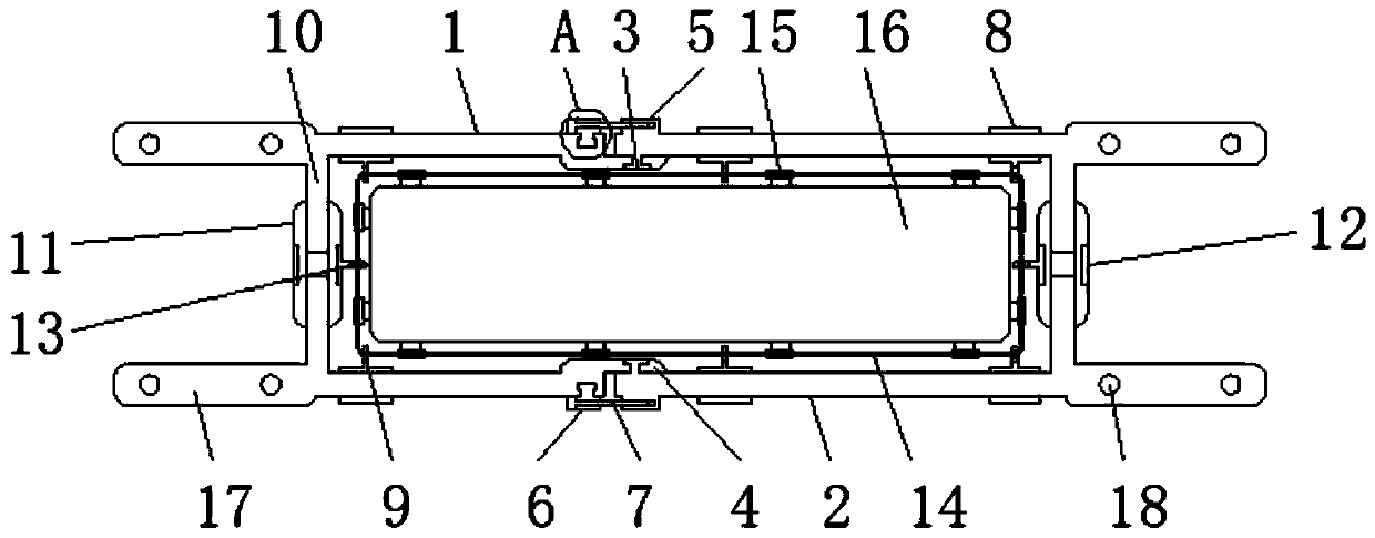 A medical stretcher with shock-absorbing effect and adjustable angle