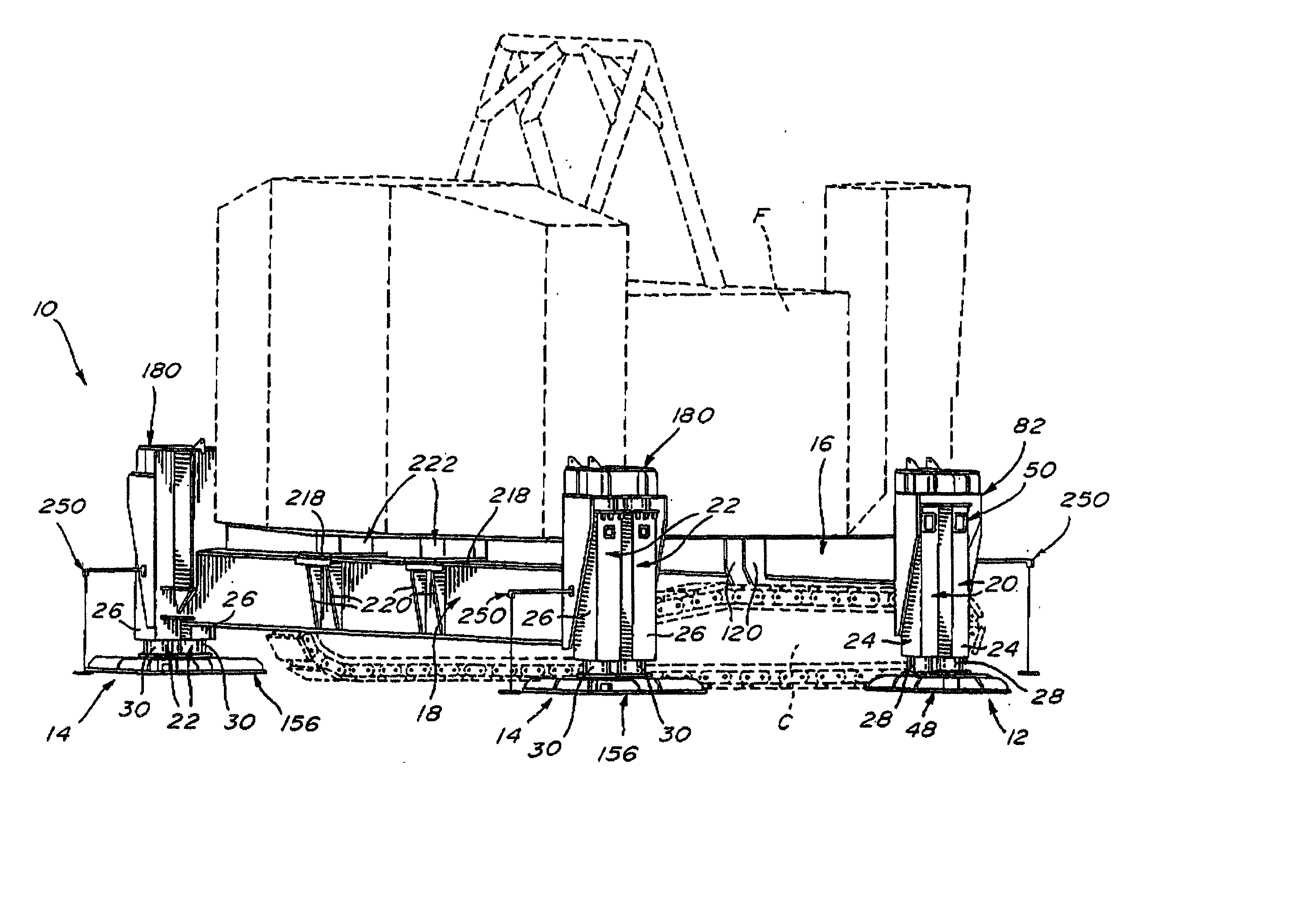 Heavy vehicle lifting device and method