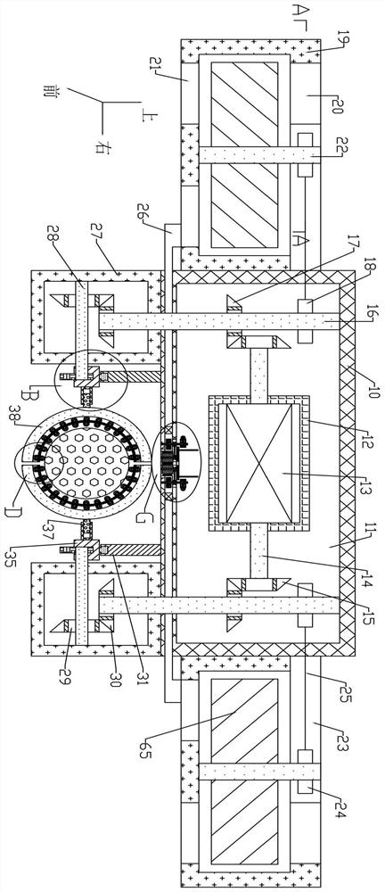 Suspension type cable deicing device