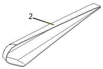 Forming method of cavity type composite material part with lateral edge and convergence hole