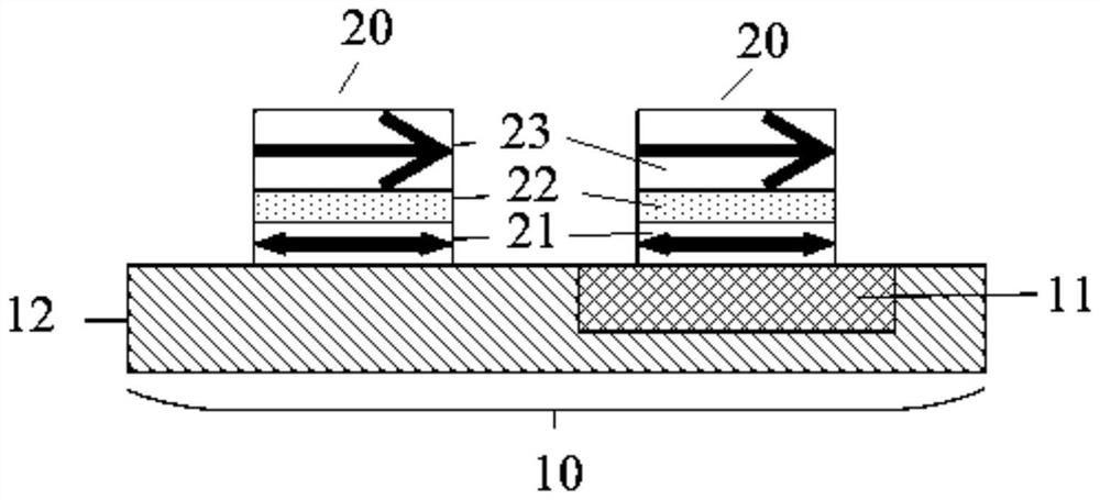 Storage unit, memory and data writing method