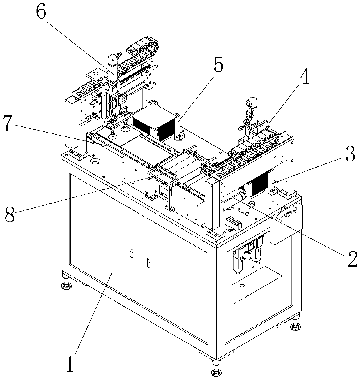 Aluminum plate dust removal device convenient to disassemble and assemble and implementation method thereof