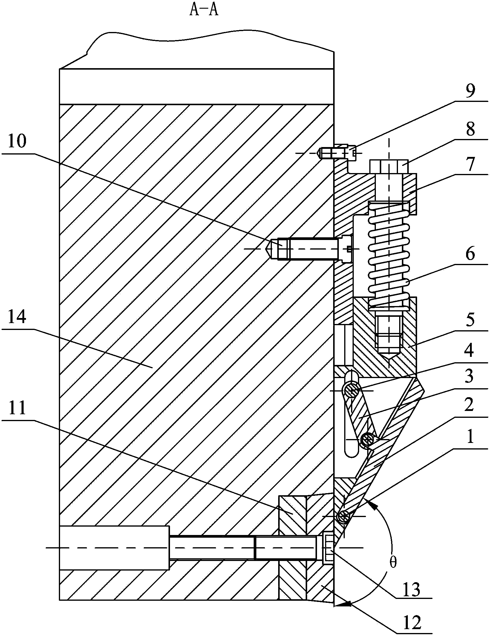 Adaptive chip breaker for heavy turning