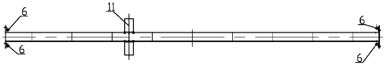 Large-span corridor basket