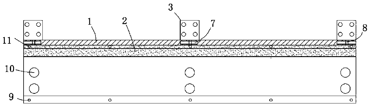 Mounting part of assembly type sound insulation wall