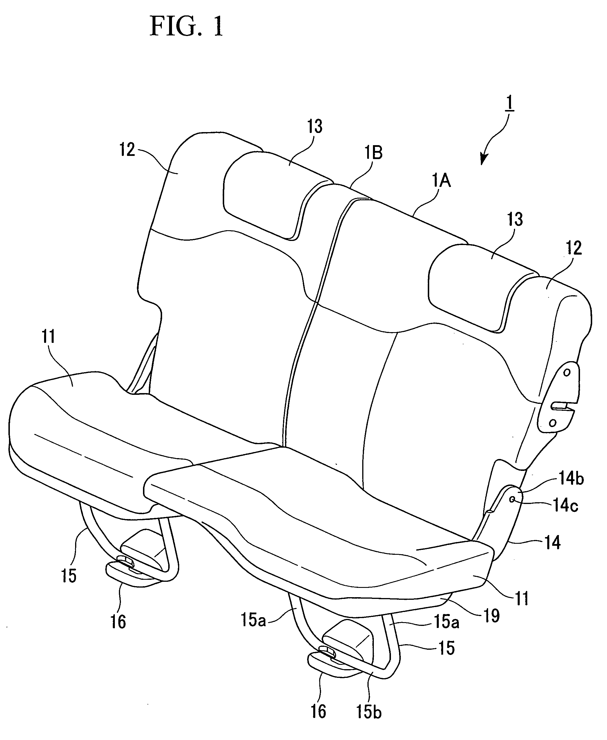 Seat for vehicle