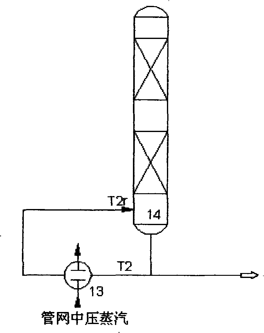 High temperature heat integration system for oil-extraction plant and use thereof