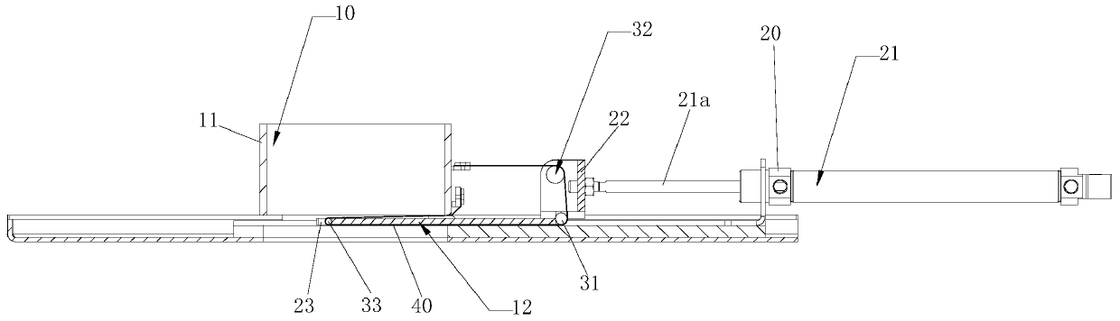 Shaping and forming feeding device for viscous material