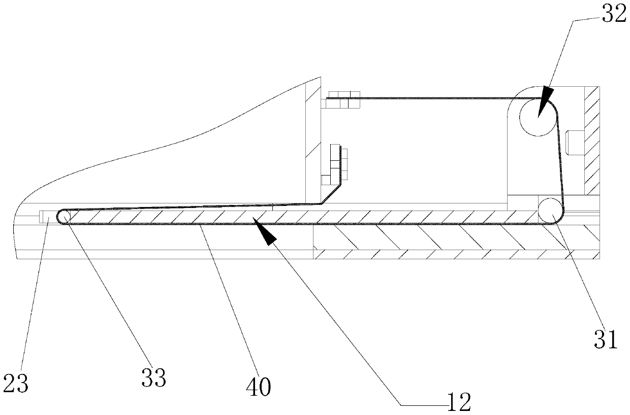 Shaping and forming feeding device for viscous material