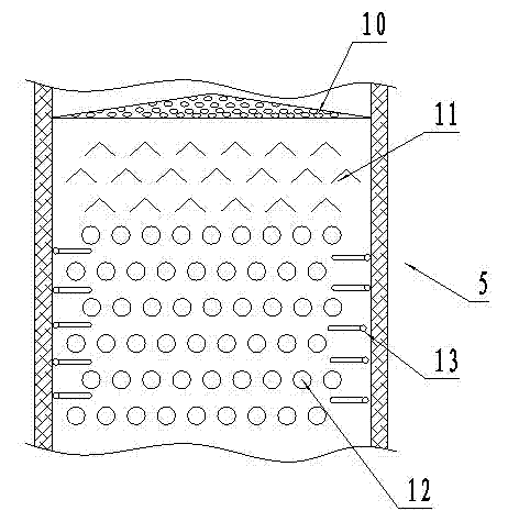 Large-scale low-order brown coal upgrading tower