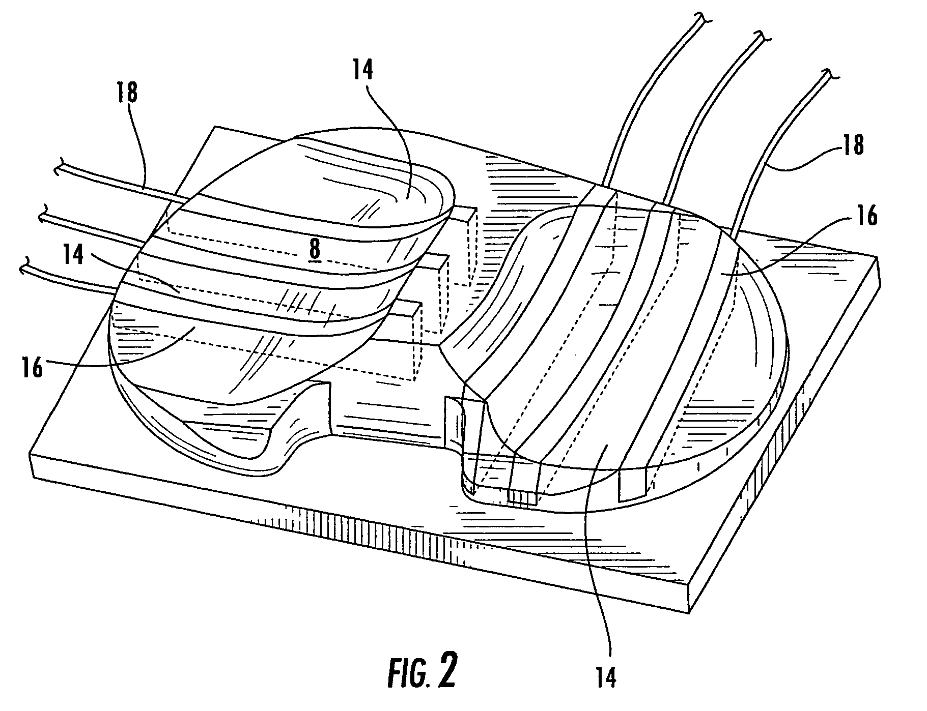 Contact sensors and methods for making same