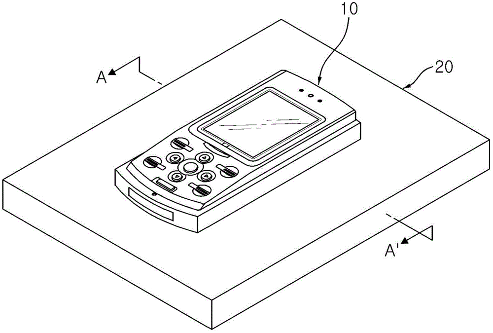 Coil for cordless charging and cordless charging apparatus using the same