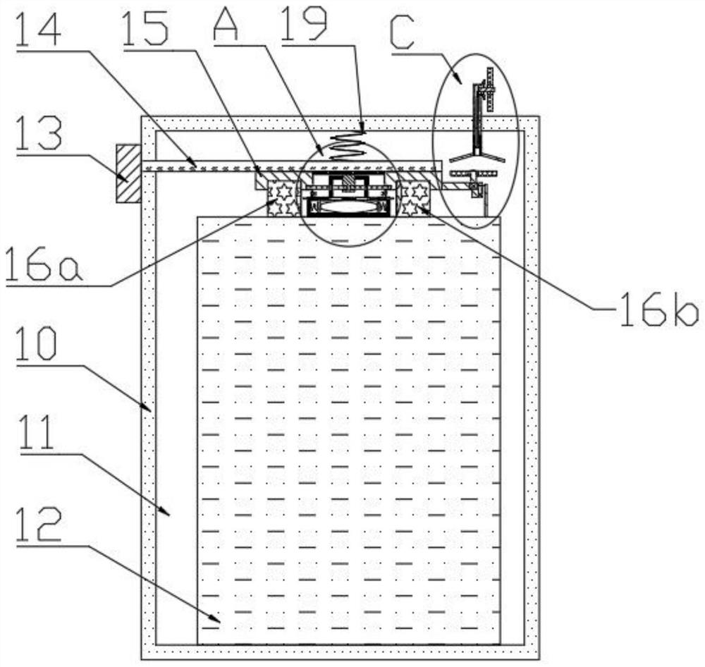 Battery box for coping with battery fire