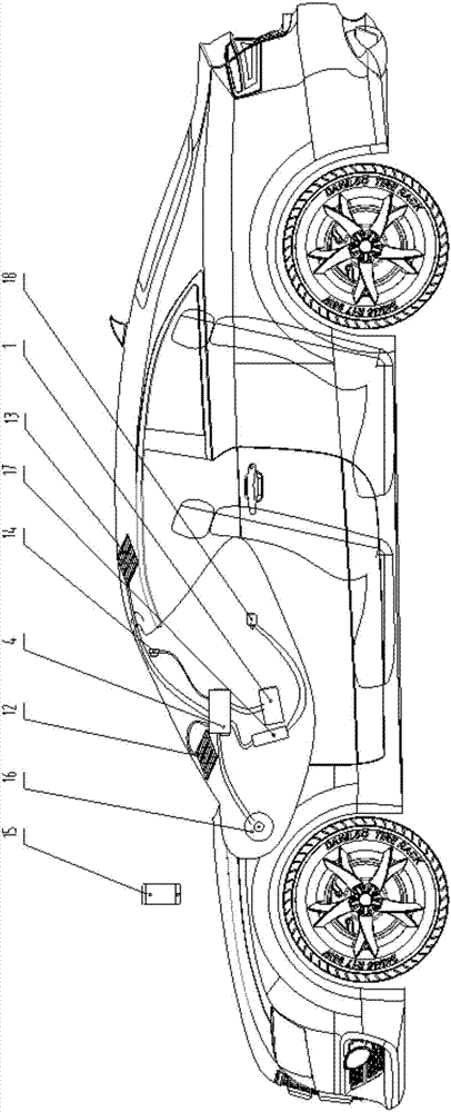 Vehicle-mounted fresh air system