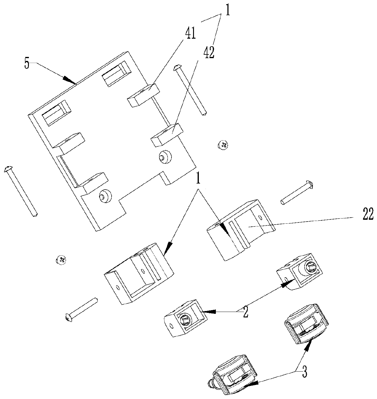 Electric heater and foot bracket structure utilized by same