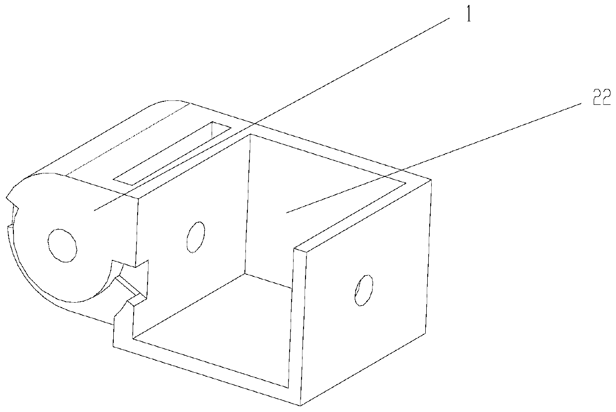 Electric heater and foot bracket structure utilized by same