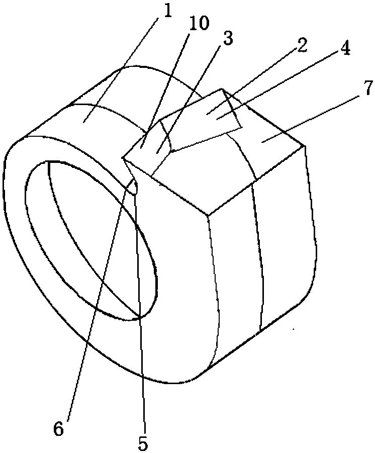 Volute tongue structure, fan volute and range hood