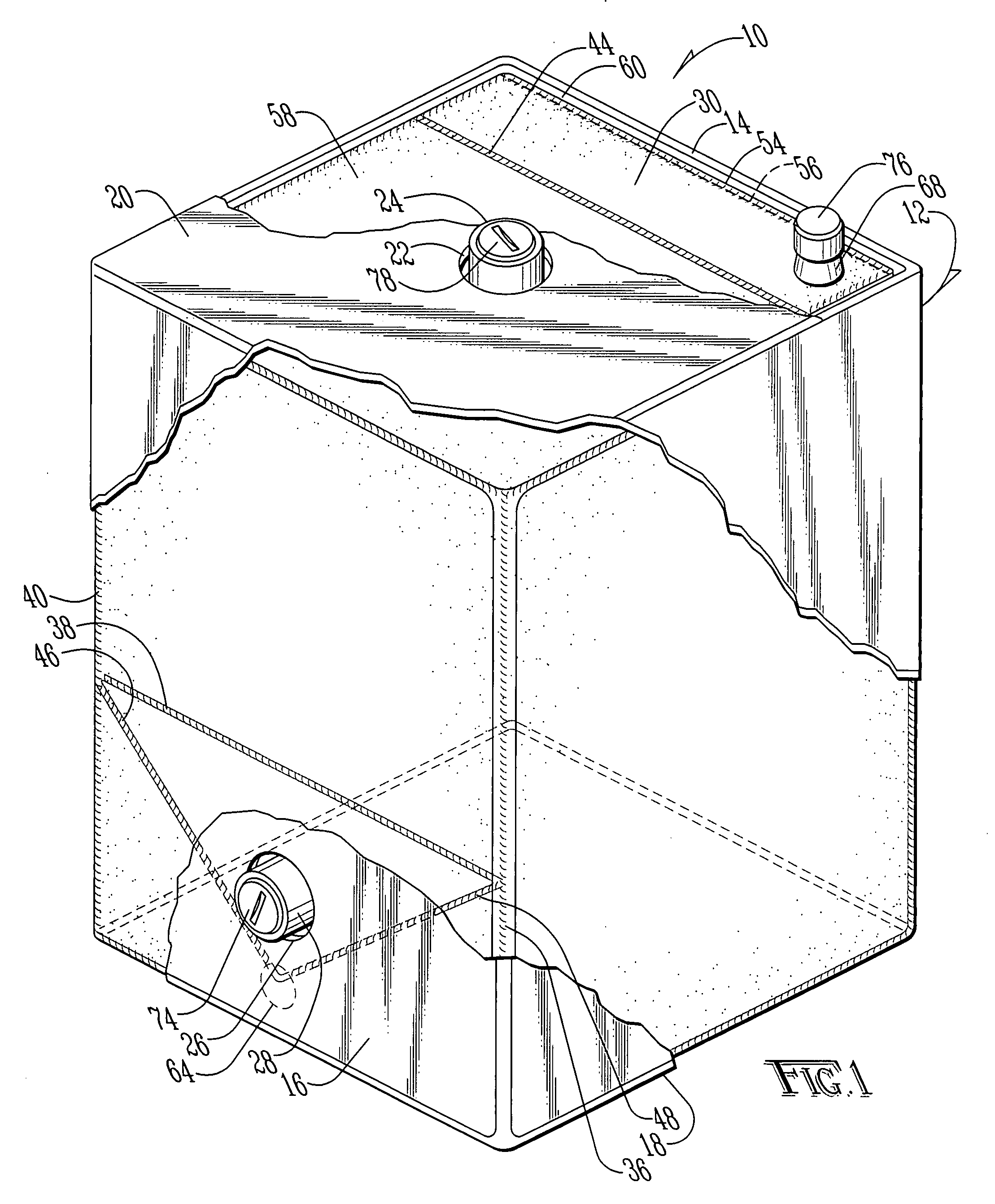 Container evacuation system