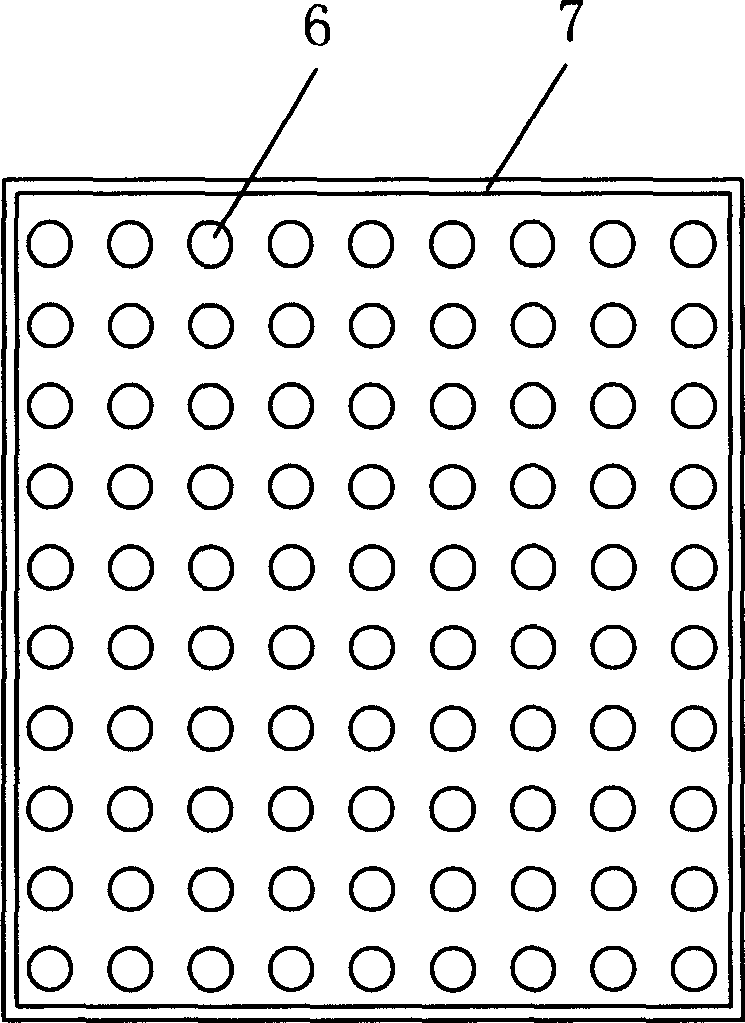 Rainfall analogue device for laboratary