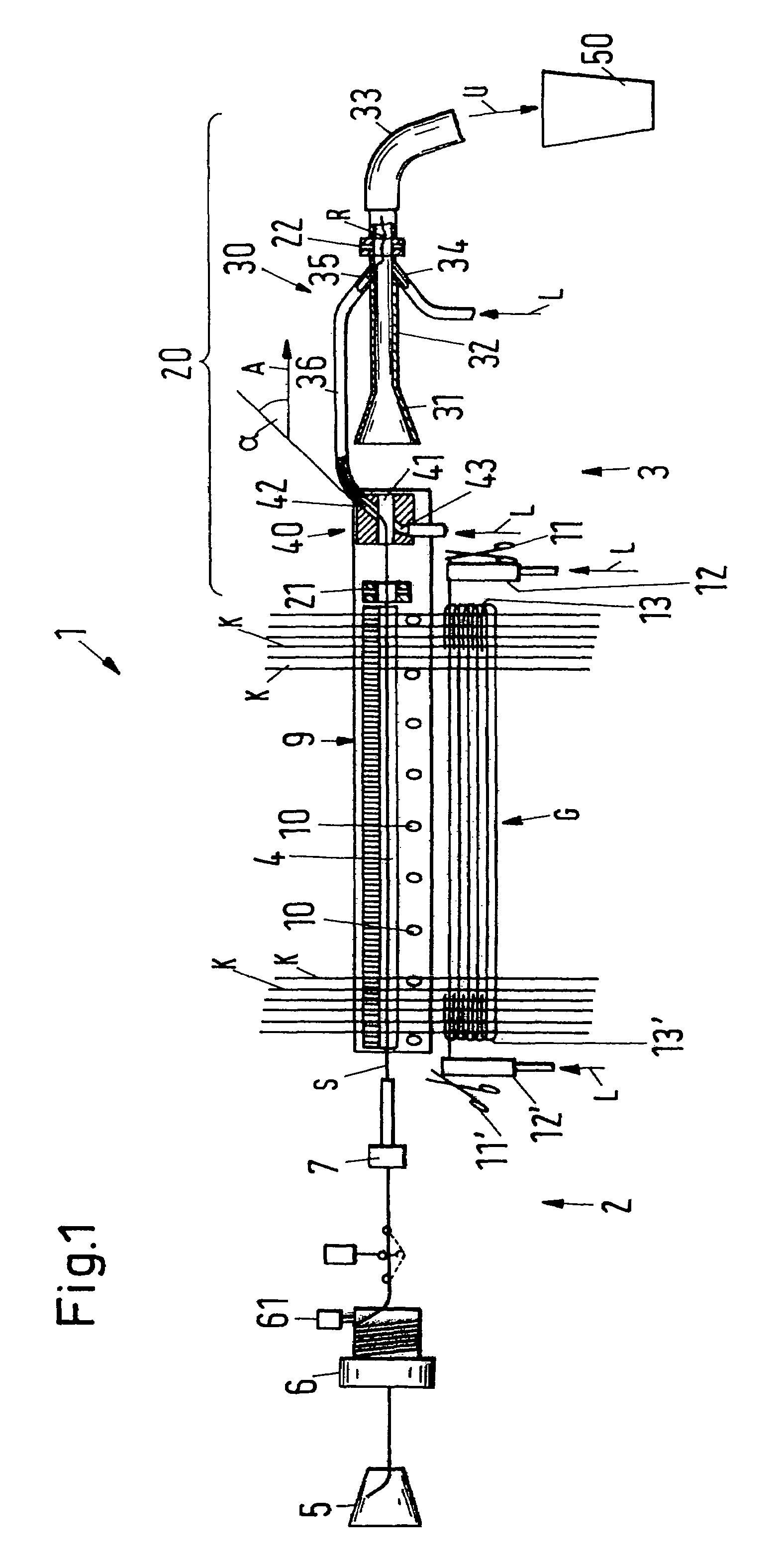 Jet weaving machine