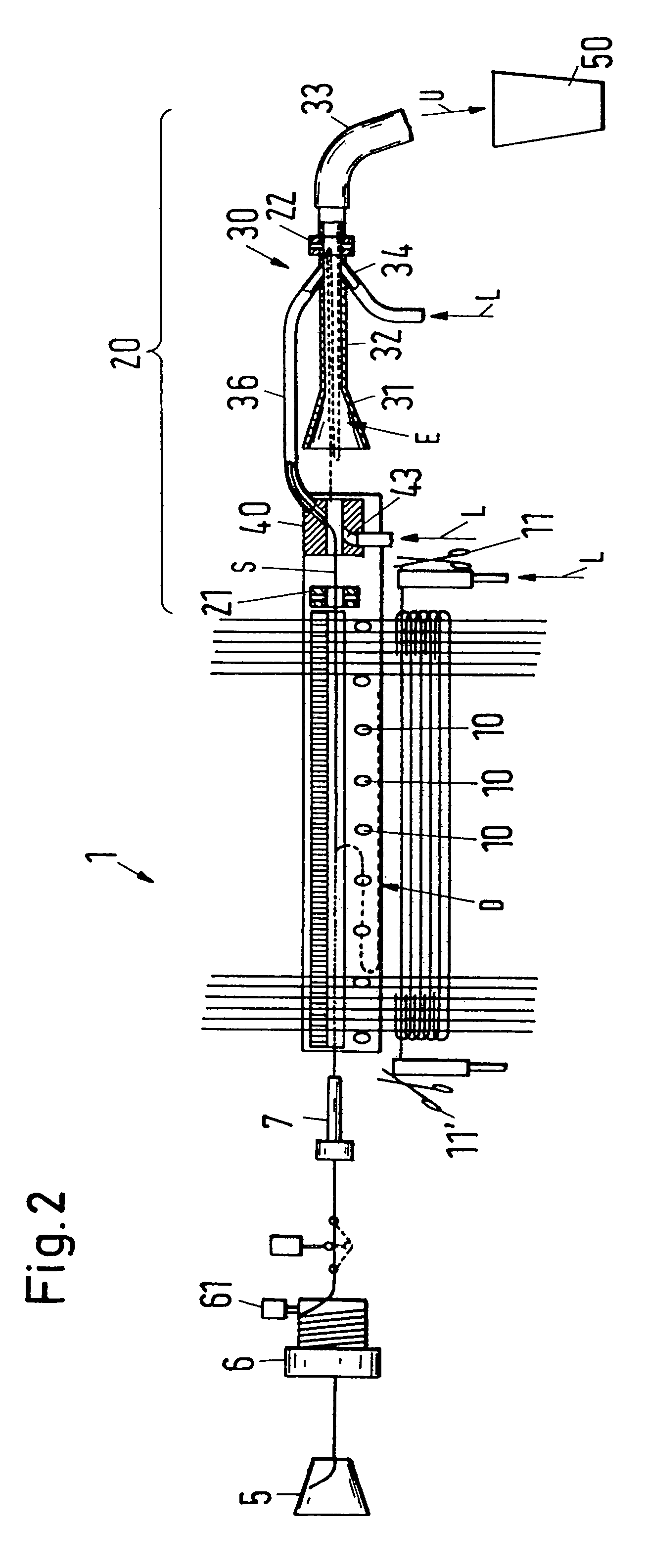 Jet weaving machine