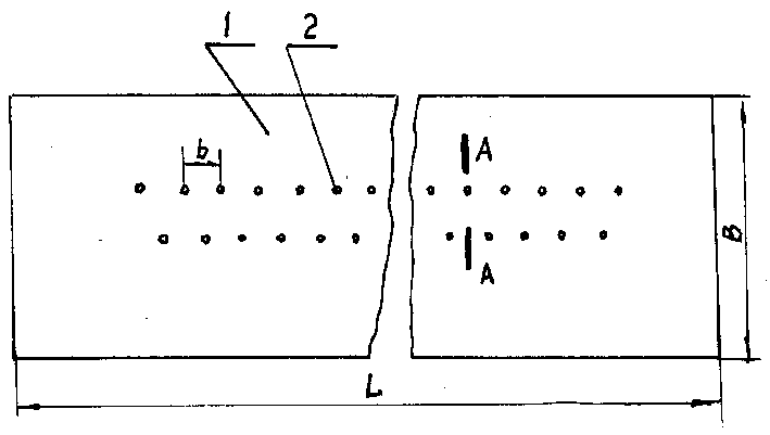 Hydraulic needle plate and its manufacture process