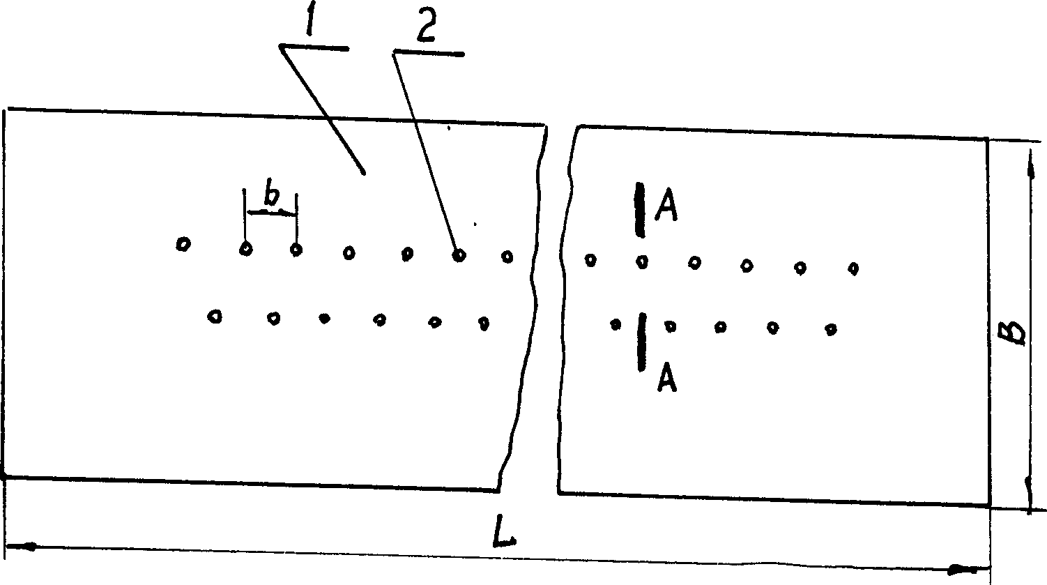 Hydraulic needle plate and its manufacture process