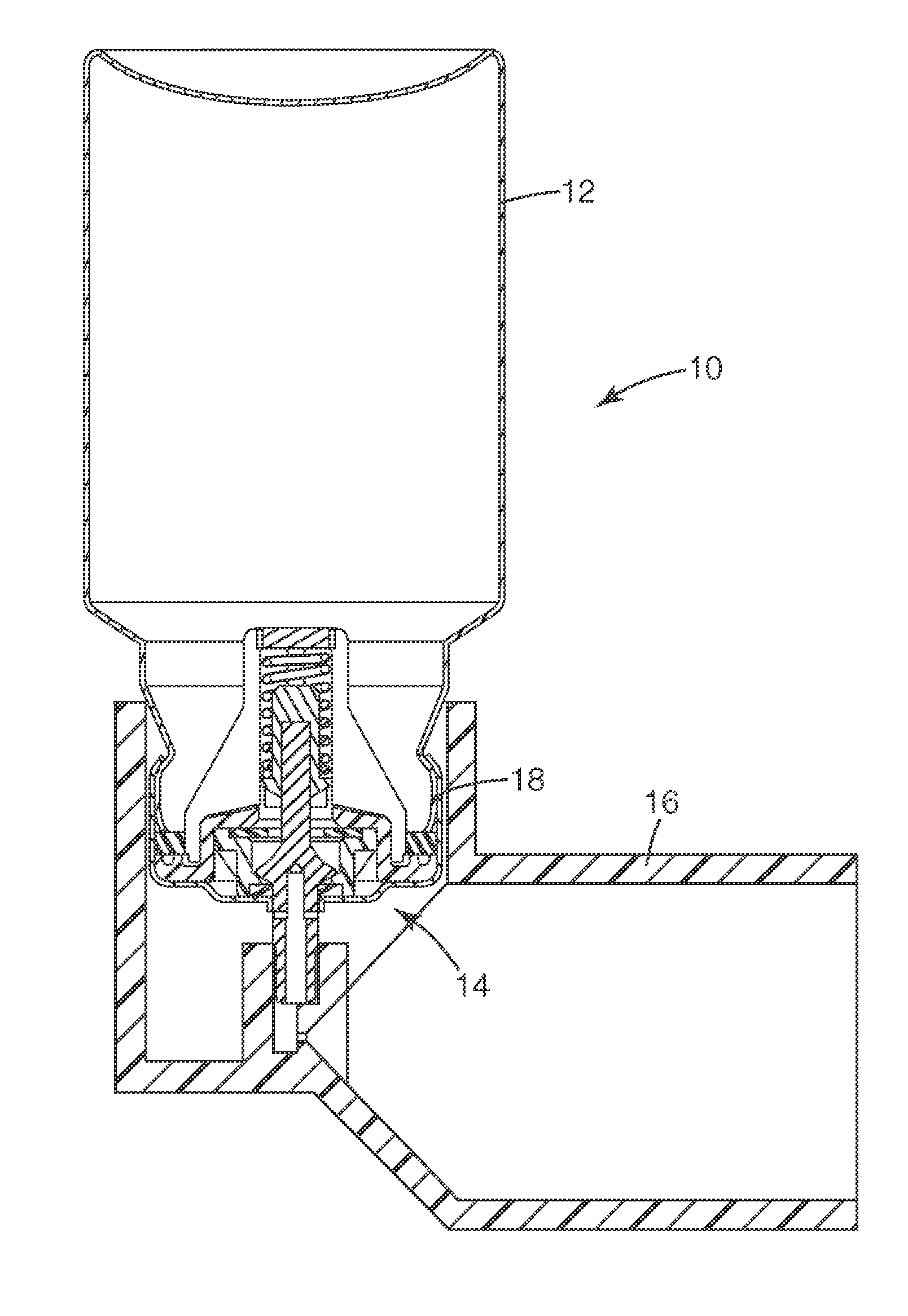 Metering valve for a metered dose inhaler providing consistent delivery