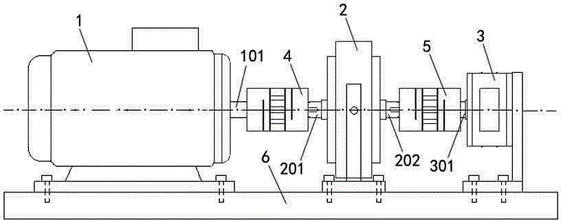 Mechanical connection structure for detecting dynamic torque by adopting static torque sensor