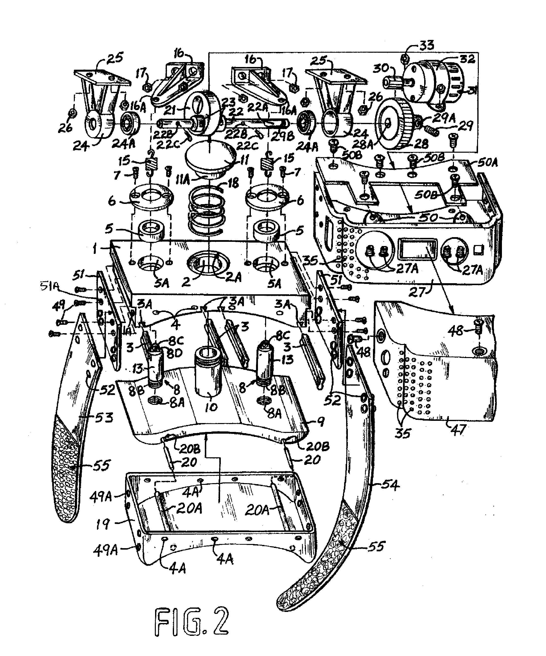 Device for an Automatic Body Fat Reducing and Muscle Building