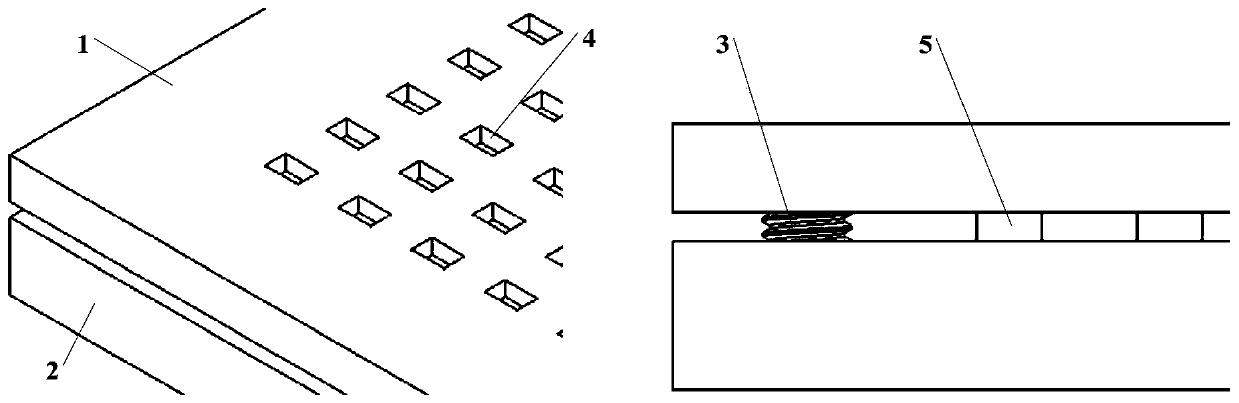 A size-adjustable bulk chip component mounting tray