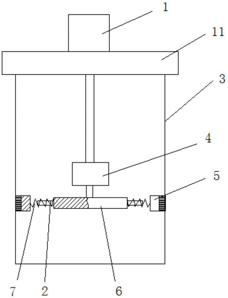 Decontamination device of sewage tank