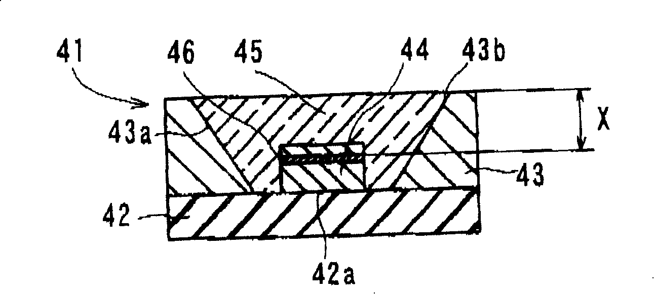 Light-emitting element reception package, light-emitting device and lighting device