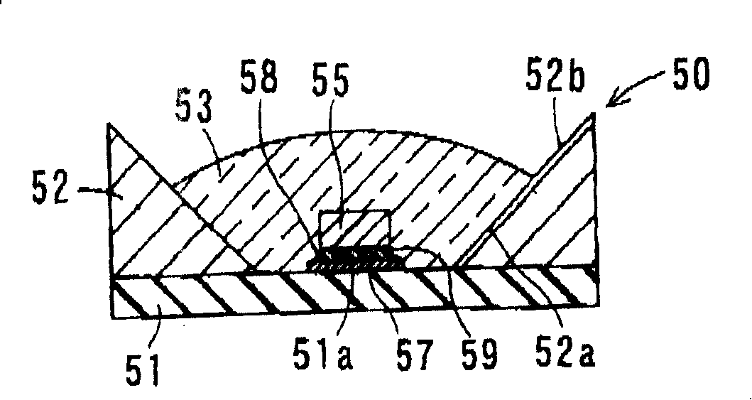 Light-emitting element reception package, light-emitting device and lighting device