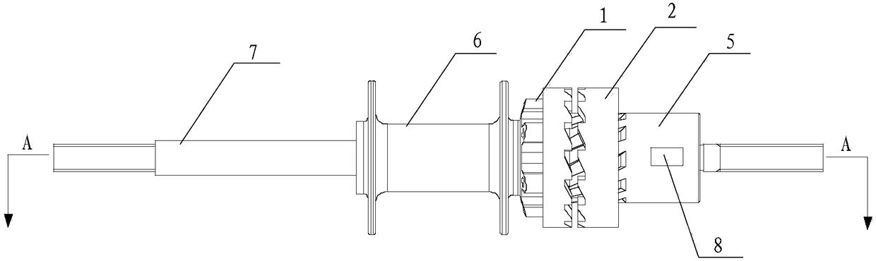 An automatic jaw clutch