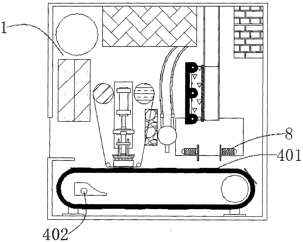 Intelligent water dispenser applied to street