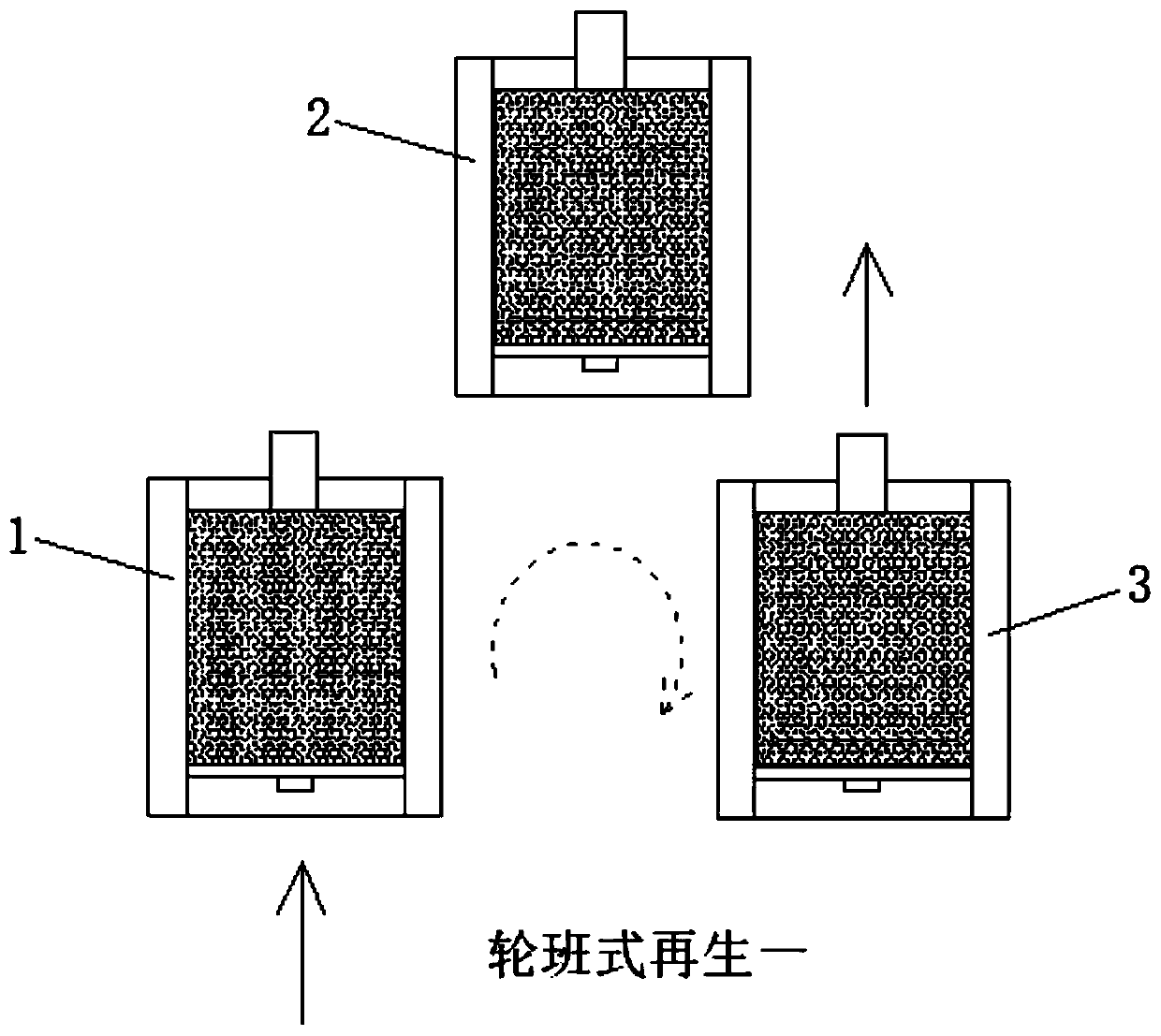 Industrial wastewater treatment system and treatment method based on high-salt wastewater