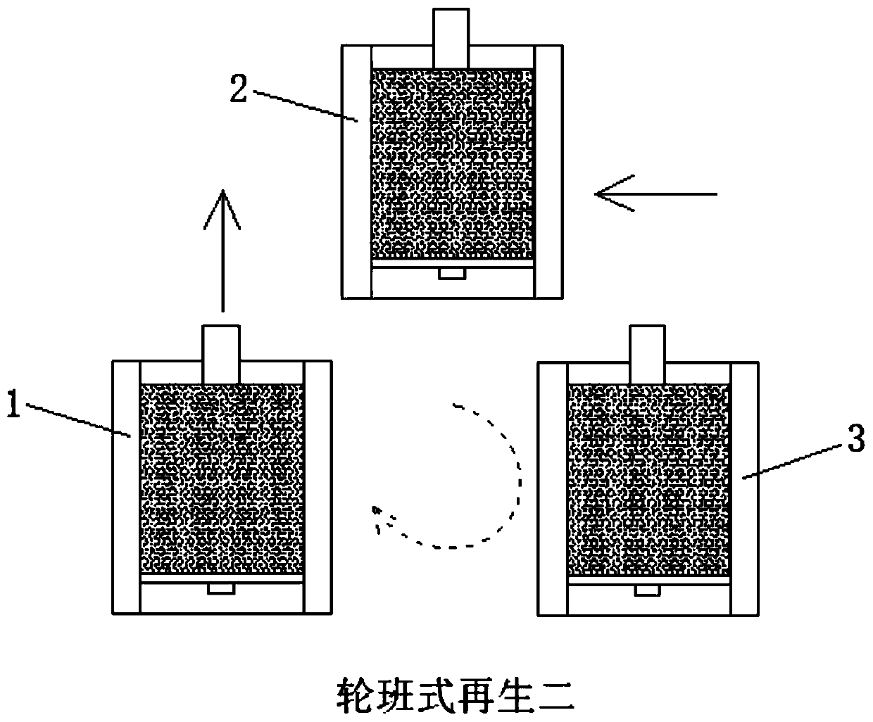 Industrial wastewater treatment system and treatment method based on high-salt wastewater