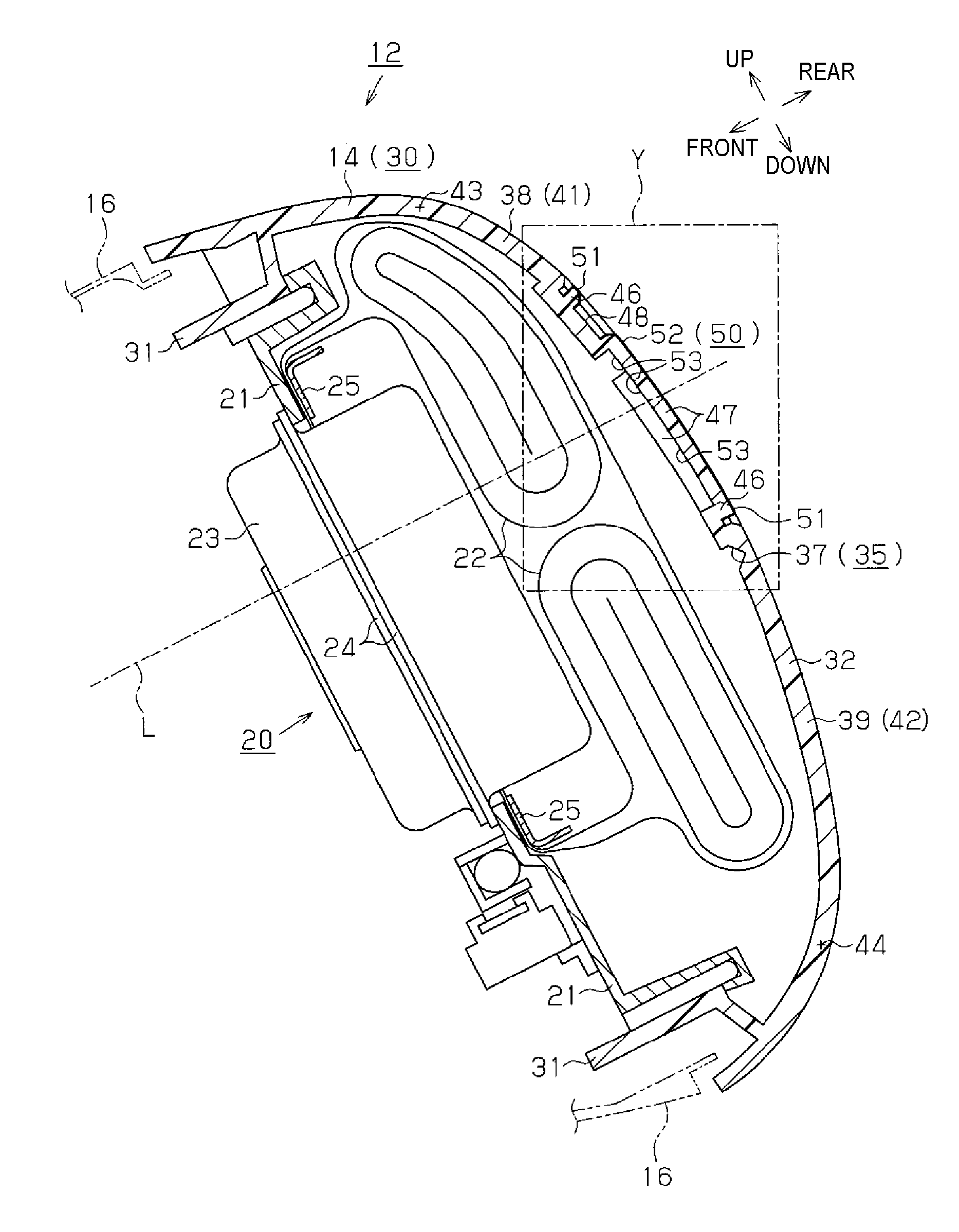 Cover for airbag apparatus