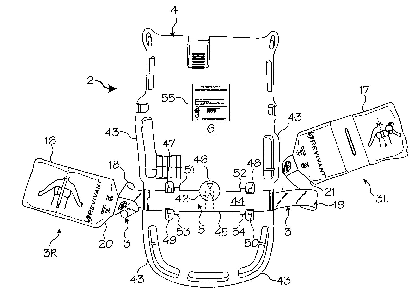 Compression belt system for use with chest compression devices