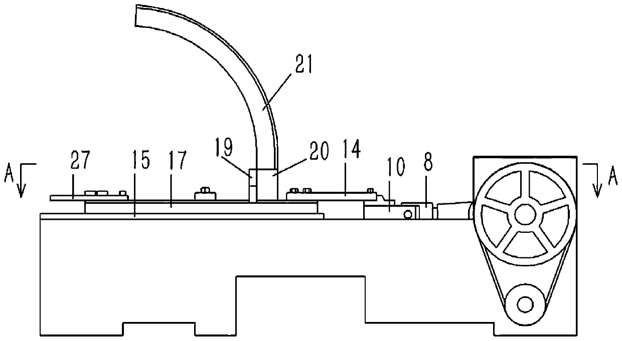 Full-automatic pipe mouth shaping machine for U-shaped copper pipe