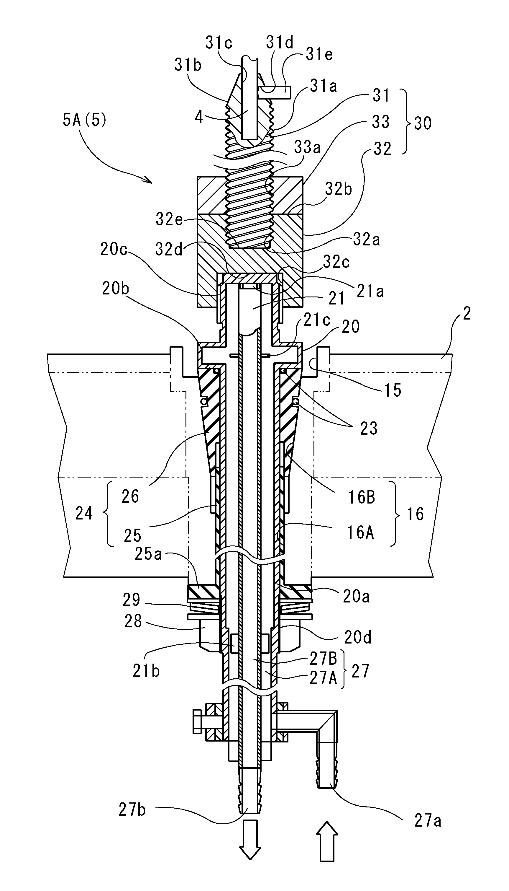 Manufacturing apparatus of polycrystalline silicon