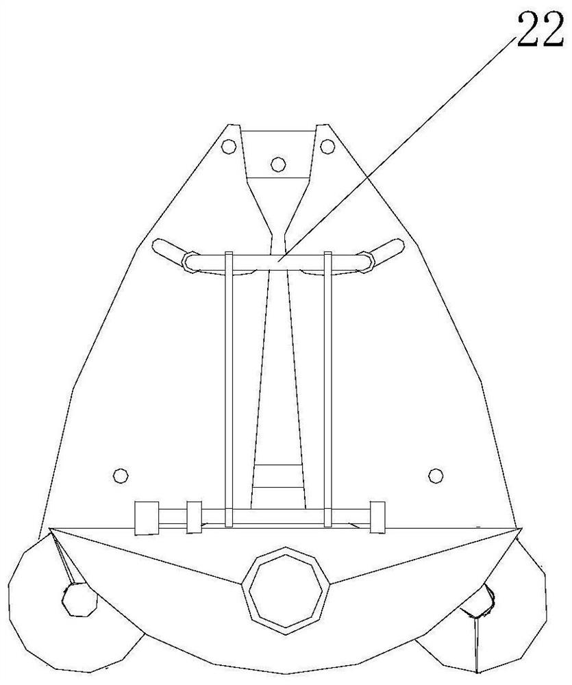 Pipeline dredging vehicle with adjustable threaded wheels