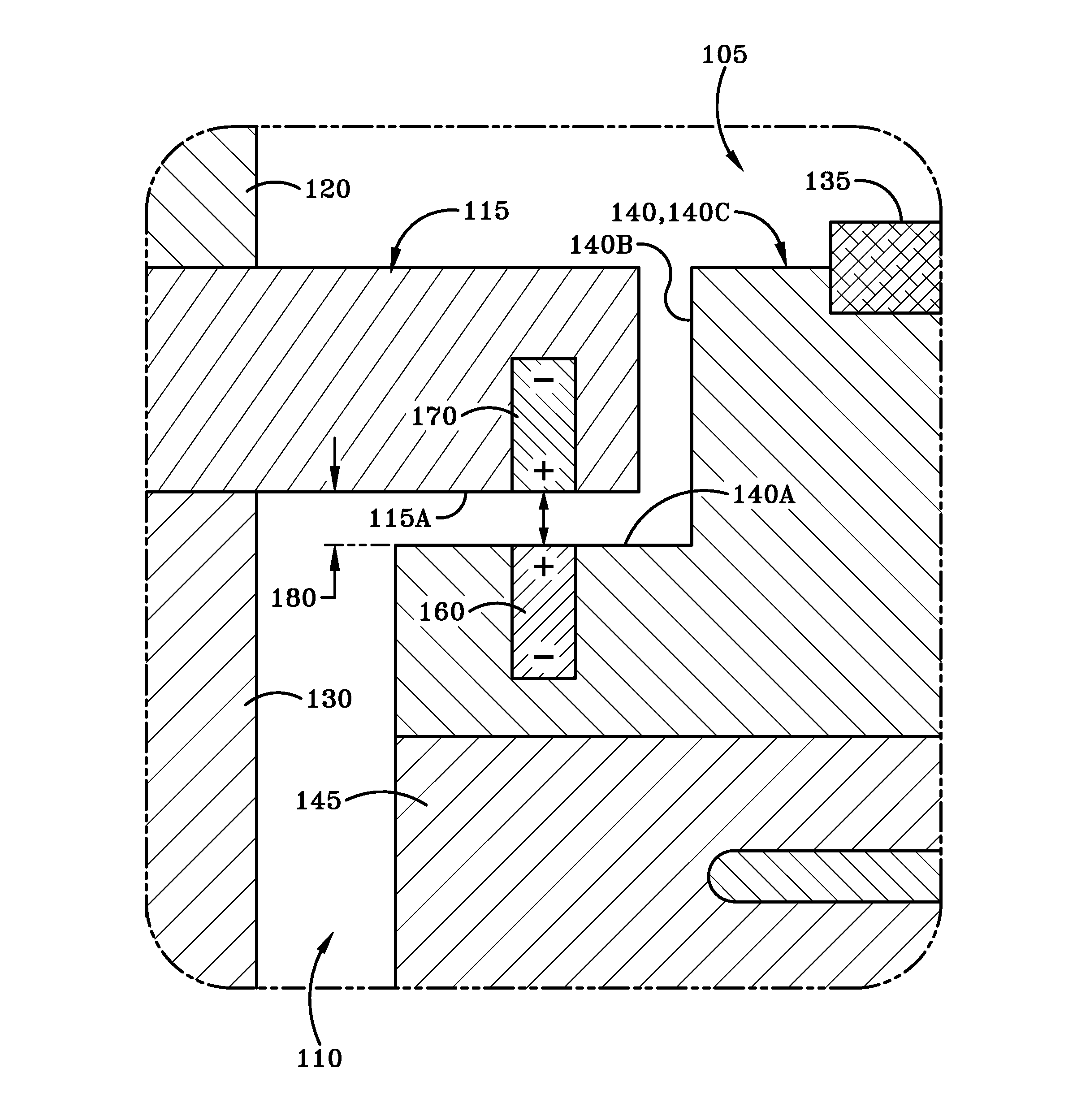 Magnetic susceptor to baseplate seal