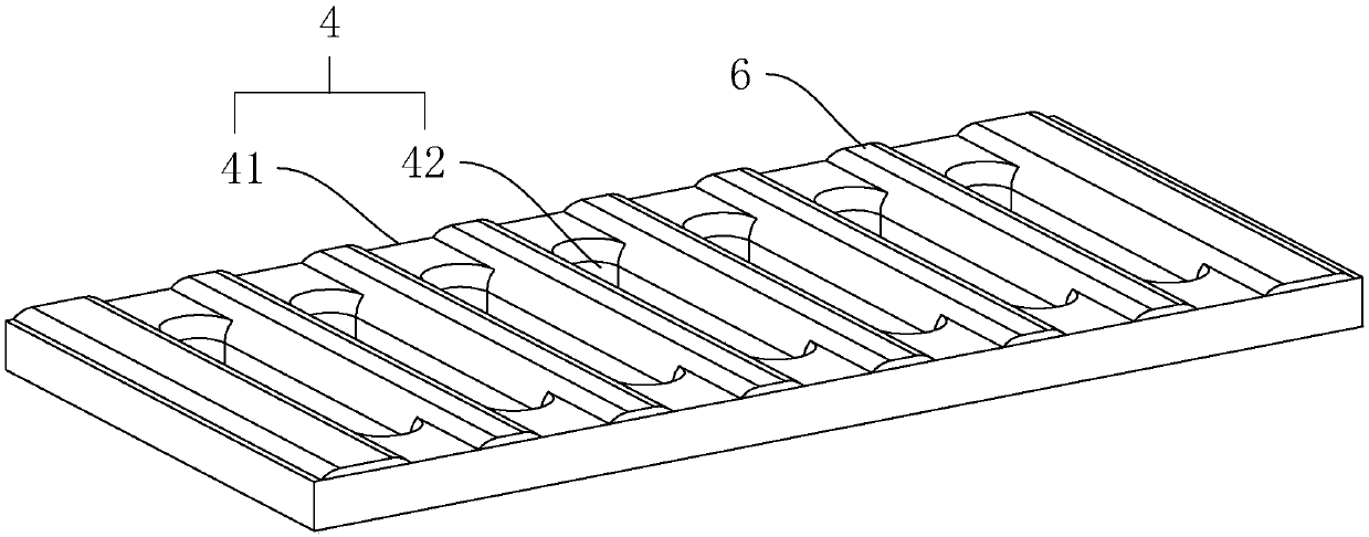 Municipal road drainage structure