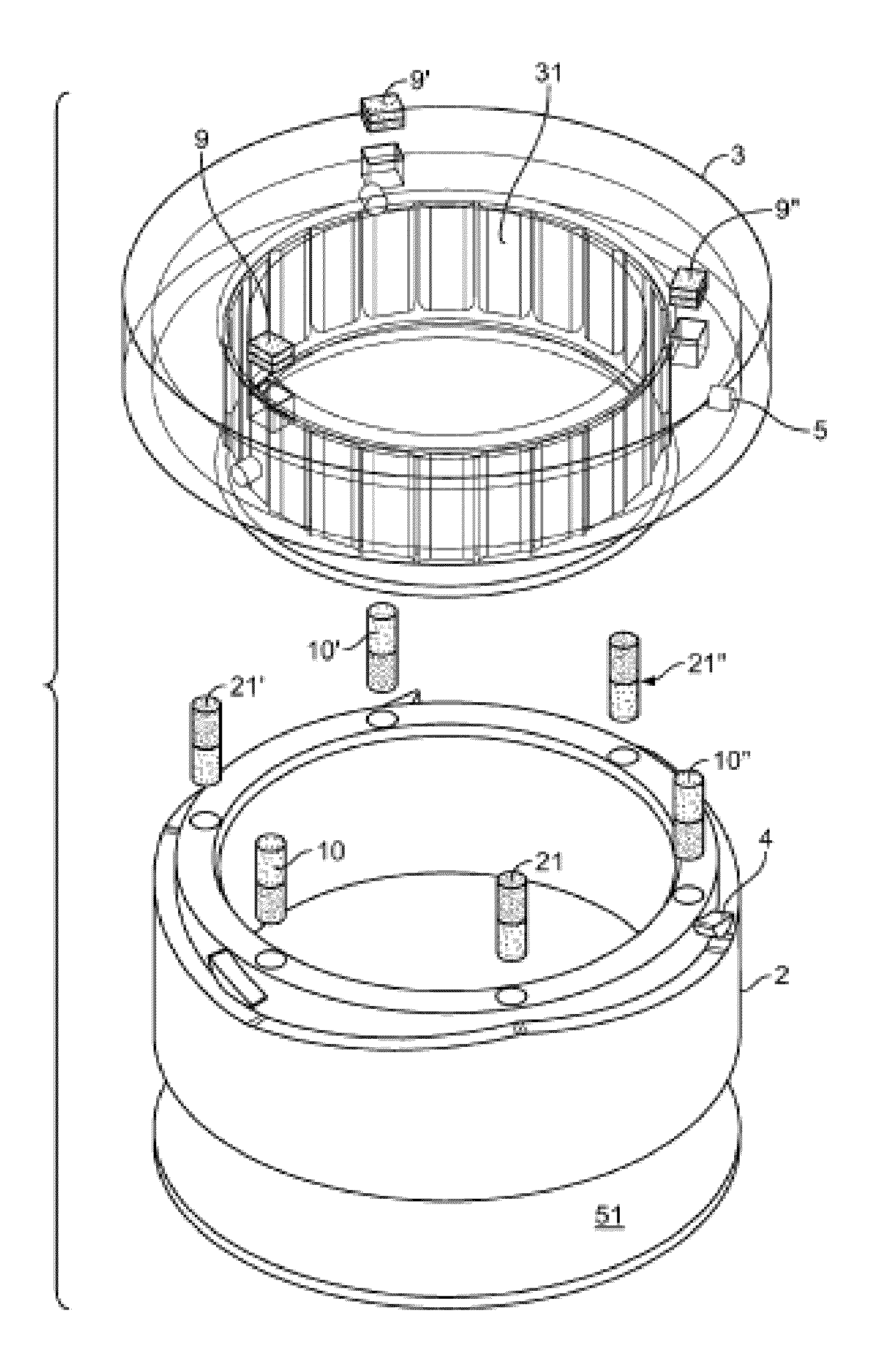 Self-actuating closure mechanisms for closeable articles